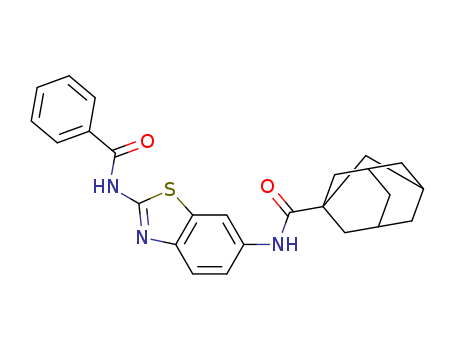 NVP 231;N-[2-(BenzoylaMino)-6-benzothiazolyl]tricyclo[3.3.1.13,7]decane-1-carboxaMide