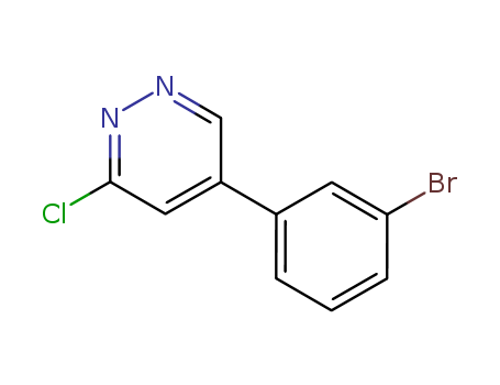 Pyridazine, 5-(3-bromophenyl)-3-chloro-