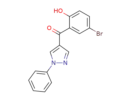 (5-BROMO-2-HYDROXY-페닐)-(1-페닐-1H&