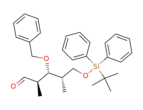 (2R,3R,4S)-3-(benzyloxy)-5-(tert-butyldiphenylsilyloxy)-2,4-dimethylpentanal