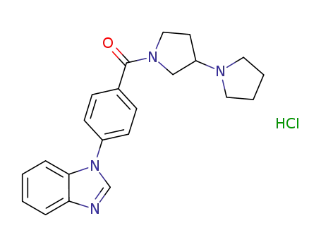 1'-[4-(1H-benzimidazol-1-yl)benzoyl]-1,3'-bipyrrolidine hydrochloride
