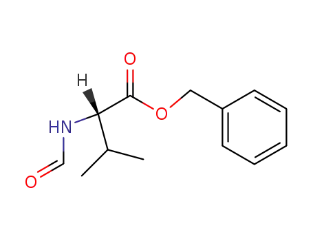 Molecular Structure of 71738-67-5 (N-Formyl-L-valine benzyl ester)
