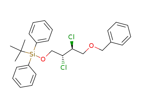 [(2R,3S)-4-(benzyloxy)-2,3-dichlorobutoxy](tert-butyl)diphenylsilane