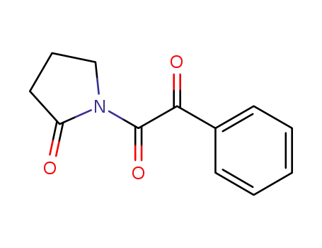 Molecular Structure of 127978-78-3 (1-(2-oxopyrrolidin-1-yl)-2-phenylethane-1,2-dione)