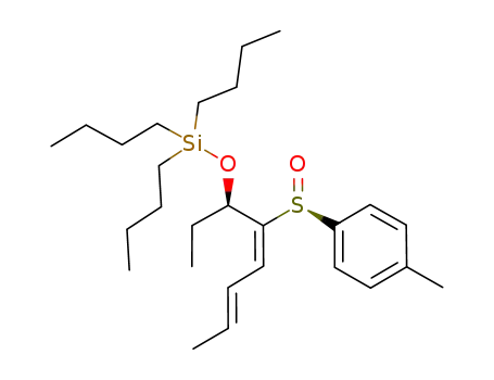 (+)-(6R,S(S))-(2E,4E)-[5-(p-tolylsulfinyl)octa-2,4-dien-6-yloxy]tributylsilane