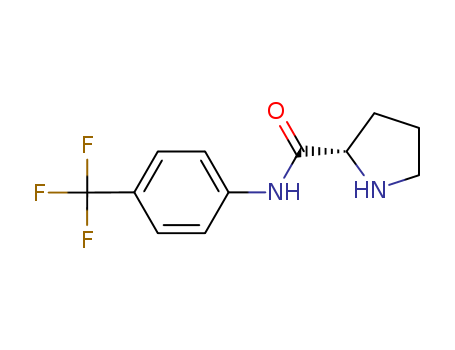 2-PYRROLIDINECARBOXAMIDE,N-[4-(TRIFLUOROMETHYL)PHENYL]-,(2S)-
