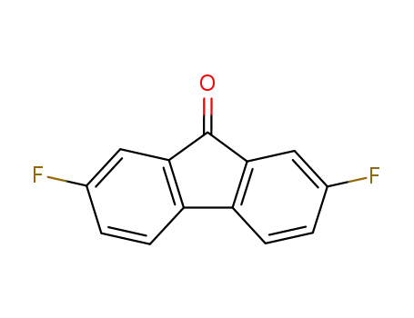 Molecular Structure of 24313-53-9 (2,7-difluorofluoren-9-one)