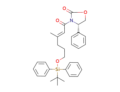 (4S,2'E)-3-(6'-TBDPS-3'-methylhex-2'-enoyl)-4-phenyloxazolidin-2-one