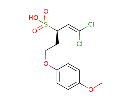 (3R)-1,1-dichloro-5-(4-methoxyphenoxy)-pent-1-ene-3-sulfonic acid