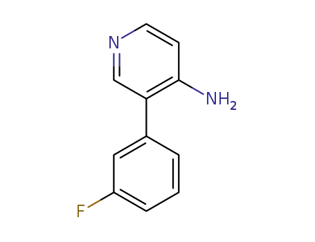 3-(3-fluorophenyl)pyridin-4-aMine