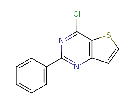 4-CHLORO-2-PHENYLTHIENO [3,2-D] 피리 미딘