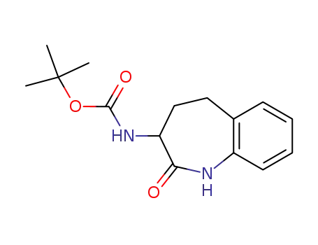 tert-butyl N-(2-oxo-2,3,4,5-tetrahydro-1H-1-benzazepin-3-yl)carbamate