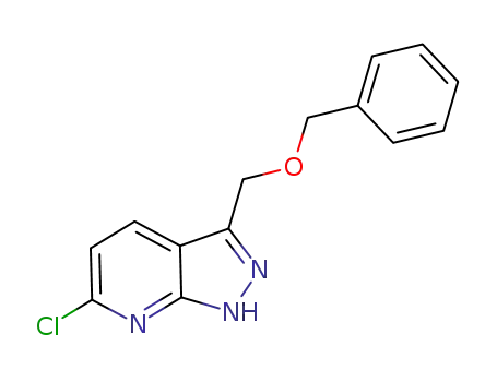 3-benzyloxymethyl-6-chloro-1H-pyrazolo[3,4-b]pyridine