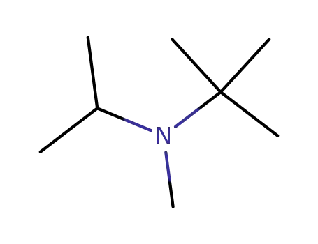 Molecular Structure of 85523-00-8 (N-ISOPROPYL-N-METHYL-TERT-BUTYLAMINE)