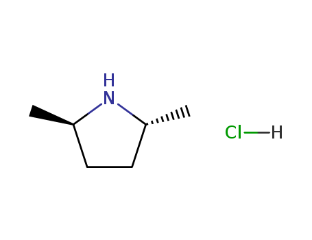 (-)-(2R,5R)-2,5-Dimethylpyrrolidine, Hydrochloride, 90% (contains meso-isomer)