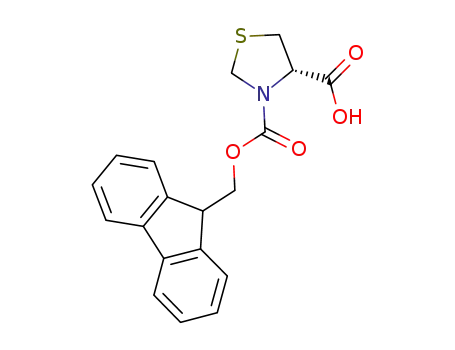 Molecular Structure of 198545-89-0 (Fmoc-L-thiazolidine-4-carboxylic acid)