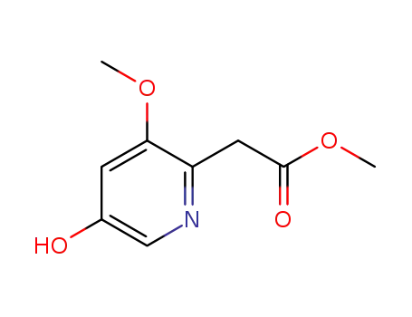 메틸 2-(5-히드록시-3-메톡시피리딘-2-일)아세테이트