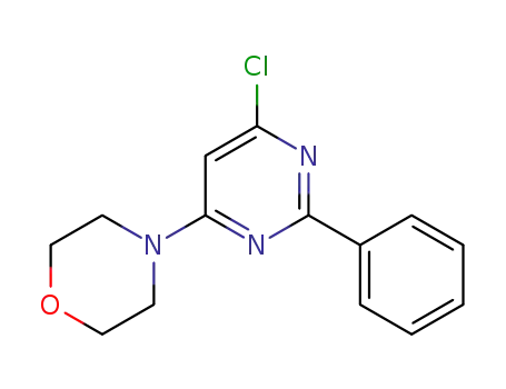 4- (6- 클로로 -2- 페닐 -4- 피리 미디 닐) 모르 폴린