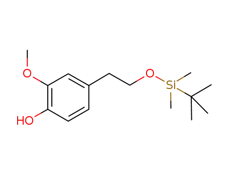 4-(2-(tert-butyldimethylsilyloxy)ethyl)-2-methoxyphenol