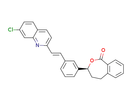 (3S)-3-[3-[(1E)-2-(7-Chloro-2-quinolinyl)ethenyl]phenyl]-4,5-dihydro-2-benzoxepin-1(3H)-one