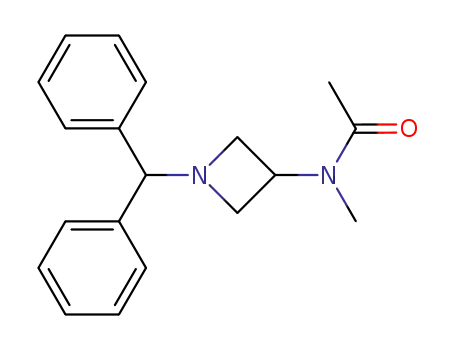 N-(1-benzhydryl-3-azetidino)-N-methylacetamide