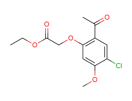 (2-Acetyl-4-chloro-5-methoxy-phenoxy)-acetic acid ethyl ester
