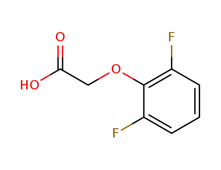 Molecular Structure of 363-45-1 (2,6-difluorophenoxyacetic acid)