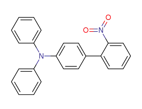Molecular Structure of 38257-53-3 ([1,1'-Biphenyl]-4-amine, 2'-nitro-N,N-diphenyl-)