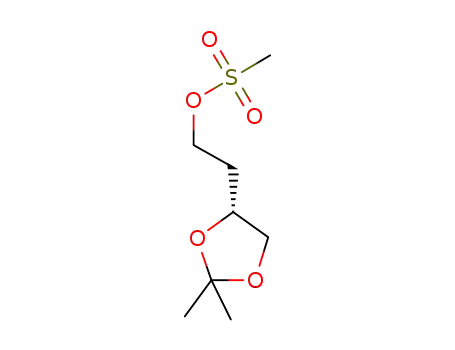 methanesulfonic acid 2-((R)-2,2-dimethyl-[1,3]dioxolan-4-yl)-ethyl ester