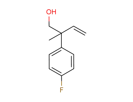 2-(4-fluorophenyl)-2-methylbut-3-en-1-ol