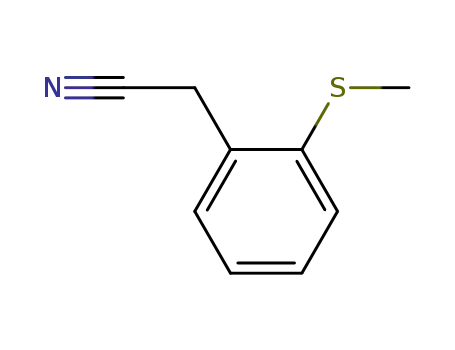 Benzeneacetonitrile,2-(methylthio)-