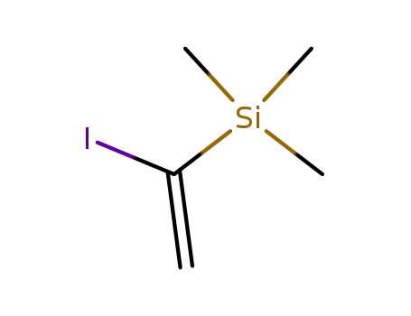 Molecular Structure of 116103-20-9 (Silane, (1-iodoethenyl)trimethyl-)