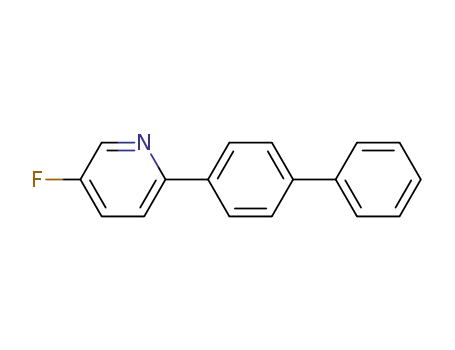 Molecular Structure of 1101205-31-5 (5-fluoro-2-(4-phenylphenyl)pyridine)