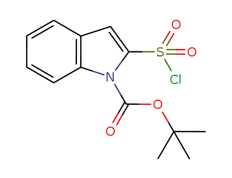 TERT-부틸 2-(클로로술포닐)-1H-인돌-1-카르복실레이트
