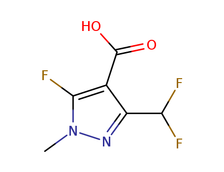 3-(difluoromethyl)-5-fluoro-1-methyl-1H-pyrazole-4-carboxylic acid