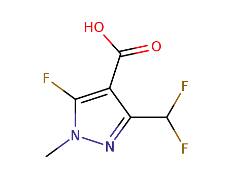 3-(difluoromethyl)-5-fluoro-1-methyl-1H-pyrazole-4-carboxylic acid