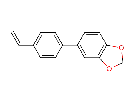 Molecular Structure of 1135448-56-4 (4-styryl-1,2-(methylenedioxy)benzene)