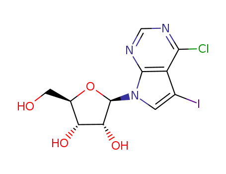 4-Chloro-5-iodo-7-pentofuranosyl-7h-pyrrolo[2,3-d]pyrimidine