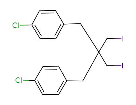 C<sub>17</sub>H<sub>16</sub>Cl<sub>2</sub>I<sub>2</sub>