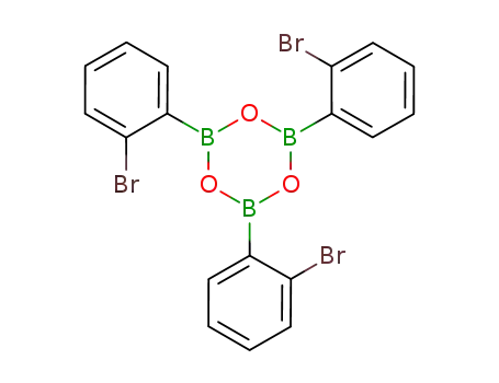 C<sub>18</sub>H<sub>12</sub>B<sub>3</sub>Br<sub>3</sub>O<sub>3</sub>