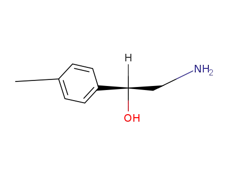 Molecular Structure of 149403-05-4 (Benzenemethanol, a-(aminomethyl)-4-methyl-, (S)-)