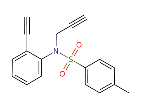 N-(2-ethynylphenyl)-4-methyl-N-prop-2-ynylbenzenesulfonamide