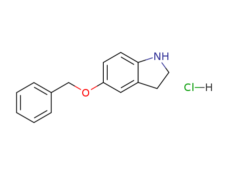 5-BENZYLOXY-INDOLINE HCL  Cas .92818-37-6 98%