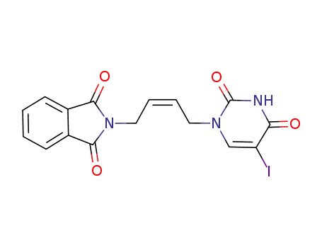 (Z)-1-[4'-phthalimido-2'-butenyl]-5-iodouracil
