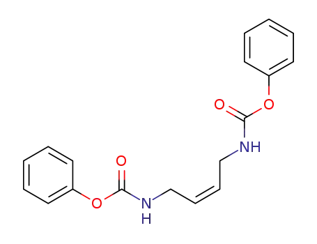 ((Z)-4-phenoxycarbonylamino-but-2-enyl)-carbamic acid phenyl ester