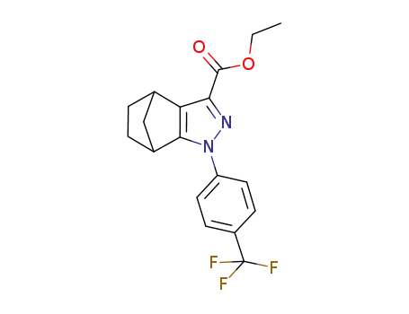 ethyl 3-(4-trifluoromethylphenyl)-3,4-diazatricyclo[5.2.1.0(2,6)]deca-2<sup>(6)</sup>,4-dien-5-carboxylate