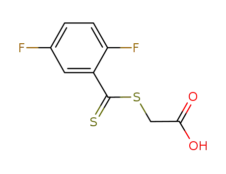 2-(2,5-difluoro-phenylcarbonothioylthio)acetic acid