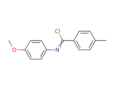 N-(p-anisyl)-4-methylbenzenecarboxyimidoyl chloride