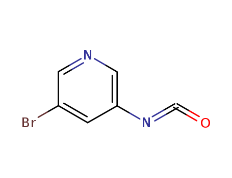 Pyridine, 3-bromo-5-isocyanato-