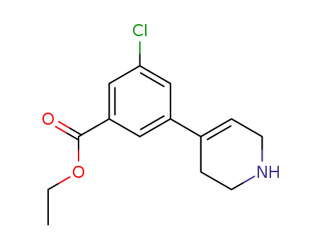 ethyl 3-chloro-5-(1,2,3,6-tetrahydro-4-pyridinyl)benzoate